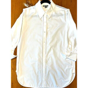 Womens Vince white blouse, size large